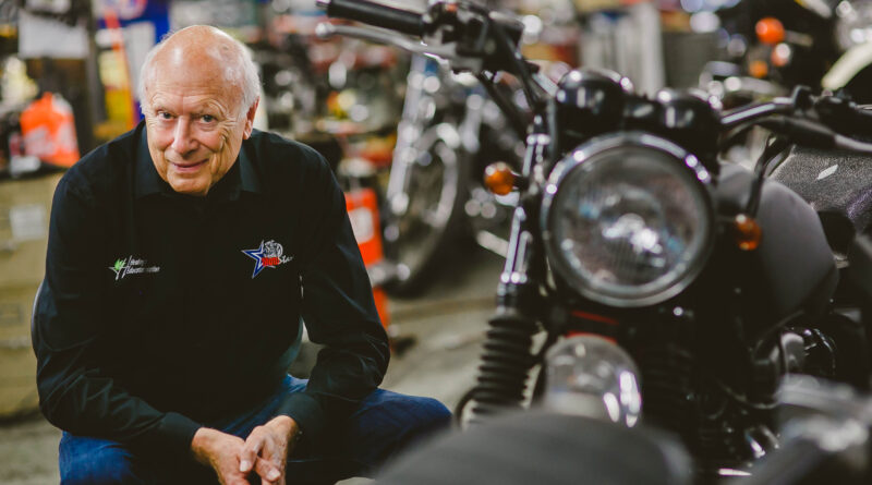 AMA Motorcycle Hall of Famer Peter Starr