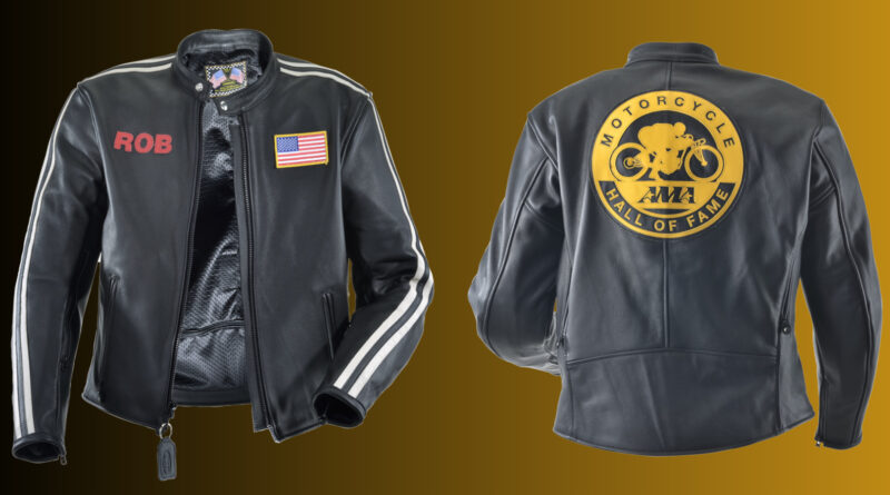 Support the Hall of Fame, custom Vanson jacket